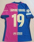Lamine Yamal  19 Barcelona Champions League Match Prepared Jersey Kitroom 24 25