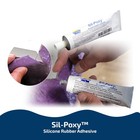 Sil-poxy Silicone Rubber Adhesive High-strength Sealant 3 Oz Tube Waterproof