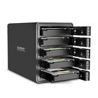 Orico 5 Bay 3 5 Inch Enclosure Usb 3 0 To Sata Hard Drive Hdd Ssd Case With Raid