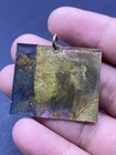 Ottoman Islamic Old Brass  Made As A Pendant