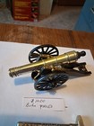 Miniature Vintage Metal Cannon With Wheels And Miniature   see s Candies  Sledge
