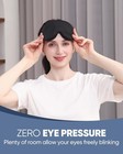 Mzoo Luxury Sleep Eye Mask For Side Sleeper Men Women  Zero Eye Pressure 3d Slee