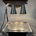 Carlisle Food Service Dual Heat Lamp Aluminum Model Hl7237 Used   Bulbs