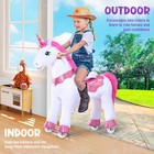 Ponycycle Ride On Unicorn Plush Horse Pony Toy For Kids 3-4 Yrs E312 Minimal Use