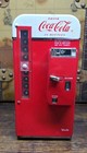 2 Vintage Coca Cola Metal Vending Machine Coin Banks Both Open Up W Serial  s