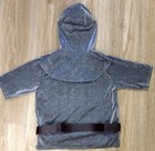 Kids Medieval Knight Renaissance Costume Small medium Halloween Chainmail Faire