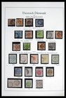 Denmark 1851-1960 Used W  Key Items Bob Lighthouse Album Stamp Collection