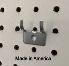  20 Pack  Picture Notch Utility  j  Peg Hook  For 1 8 To 1 4  Pegboard W screws