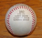 Vintage National Brand International League Baseball  Superb Unused 1960 s Ball