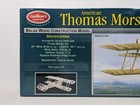 Guillow s Thomas Morse S4c Scout Airplane Laser Cut Model Kit 201 - New - Read