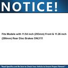 Front Rear Disc Rotors Brake Pads Kit For Subaru Forester Legacy Outback Impreza