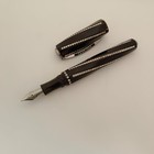 Visconti Divina Royale Black Fountain Pen Made In Italy