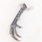 Chicken Foot Keychain Hook Talisman Taxidermy Oddity Curiosity Voodoo Pirate