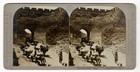 Antique China Photo Sv- Beijing Nankow Pass Great Wall Camel Train Mongolia 1902