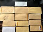 Japan   Nippon  Great Lot Of 1980s 13 Commercial Covers To Usa  One Registered