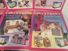 Needlecraft Shop Plastic Canvas Fashion Doll Carry   Play Patterns Lot 6 Books