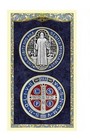 St Benedict Jubilee Medal The Symbolic Meaning Laminated Holy Prayer Card