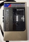Vintage Sony Wm-f8 Walkman Cassette Player Fm am Stereo Works   