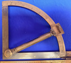 Antique W    L e  Gurley Gunner Quadrant Troy  Ny Rare Civil War