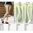 Women s Casual Skinny Denim Jean Slim Fit Stretch Pencil Elastic Pants Trousers 