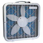 Lasko Air Flex Portable Home Office 3 Speed Air Purifier Box Fan  White  2 Pack 