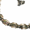 Vintage Taxco Sterling Silver Abalone Necklace Bracelet Earring Set