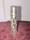 925 Sterling Perfume Bottle   Vintage Open Work  Mexican Artisan Lhm  2 1 4   