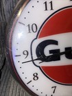 New Gulf Retro Advertising  L e d  Backlit Lighted Clock - Free Shipping 