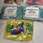 1989 Mcdonalds Happy Meal Toys  Beach Toy Set Of 5 Sealed Grimace Ronald Birdie