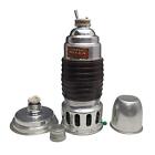 Vintage Art Deco Hervo Della Aluminum Bakelite Thermos Camp Stove Burner Heater