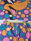 Vtg 1993 Daffy Duck Looney Tunes 2-piece Pajama Set Large - All Over Print Aop