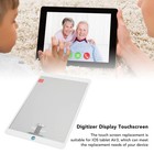 10 5in Touch Screen Replacement White Tempered Glass Replaceable Digitizer