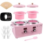 Double Wax Warmer Machine  Professional Digital Waxing Kit For Women Hair Rem   