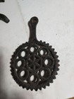 Nice Antique vintage Cast Iron Sad Iron Trivet   9    X 5 5    Round