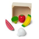 Melissa And Doug Wooden Food Groups Fruit And Vegetables Plat Set New In Stock