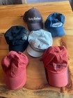 Lot Of 6 Adjustable Hats Harley Davidson  Baseball Cap