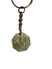 Vintage 1970s 80s New York City Nyc   peep Show  Token Keychain  Great Gift     