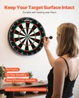 Vevor Dart Board Self-healing Sisal Fiber Dartboard With Staple-free Bullseye