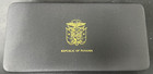 1978 Republic Of Panama 9pc Proof Set Franklin Mint W  Box   Coa Large Silver