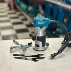 Makita Rt0701c 6 5 Amp 1-1 4 Hp Corded Fixed Base Variable Speed Compact Router