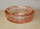 Vintage Pink Depression Glass Ashtray The General Tire Co  Insert