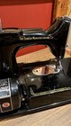 Vintage 1954 Singer 222k Featherweight Sewing Machine With Case     Excellent Cond