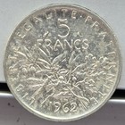 France 1962 5 Francs Silver Coin