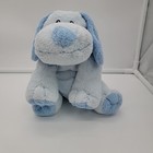 Ty Pluffies Wiffer The Dog Pastel blue - Plush Soft Stuffed Toy Bean Vhtf 9 