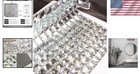 Silver Mirror Glass Mosaic Tiles  Pack Of 5