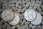 Complete Circulated Set Washington Quarter Lot 1965-1998 New H e  Harris Folders