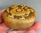 2 4  Old Chinese Shoushan Stone Carving Tiger Animal Totem Seal Stamp Signet
