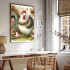 Beautiful Chicken Diamond Painting Kits For Adults 5d Diy Hen Diamond Art Painti