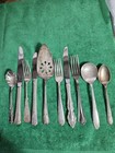 Craft  Jewelry Or Reuse Silverplate Flatware  50 Pieces  4lbs 7oz  Big Variety 