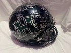 2025 Hawaii Rainbow Warriors Team Signed Full Size Football Helmet